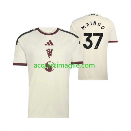 Divisa di Calcio Manchester United Kobbie Mainoo 37 Terza 2026/2027